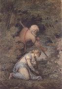 Samuel Shelley Love's complaint to Time (mk47) Spain oil painting artist